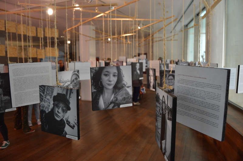 Exiliados foto de la exposición