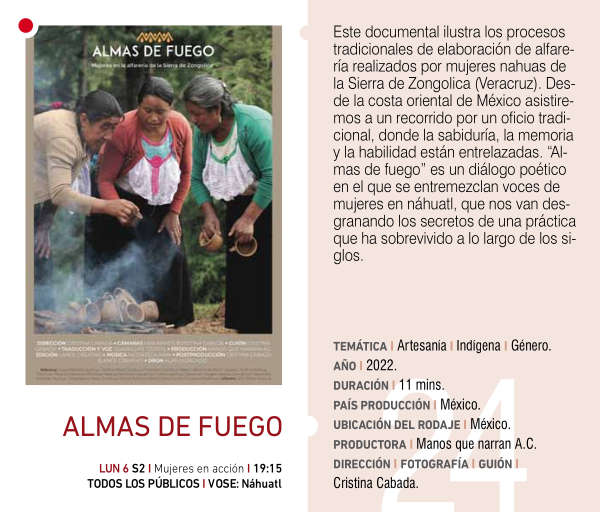 Cartel de ALMAS DE FUEGO