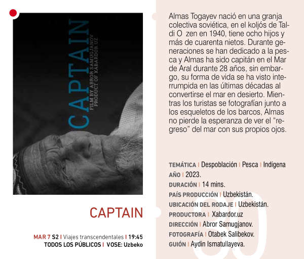 Cartel de CAPTAIN