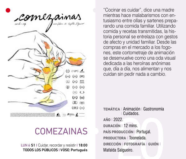 Ficha técnica de Comezainas