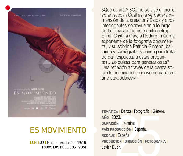 Cartel de ES MOVIMIENTO