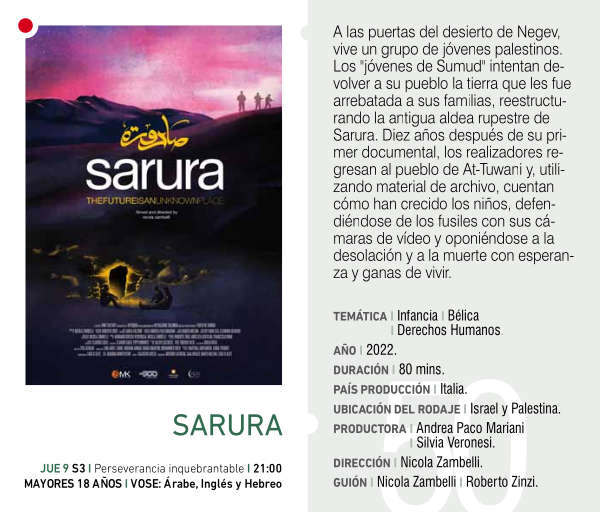 Ficha técnica de Sarura