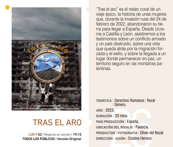 Cartel de TRAS EL ARO