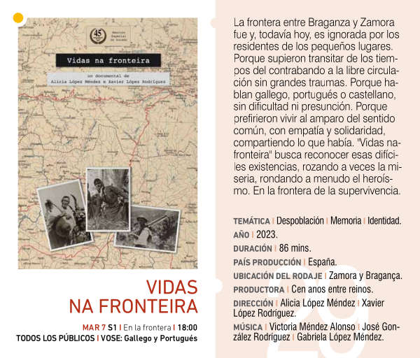 Ficha técnica de Vidas na fronteira